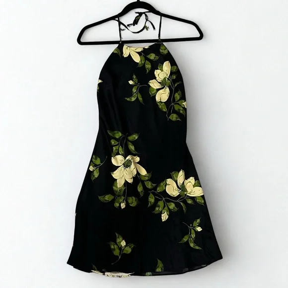 Reformation Jennis Silk Dress in Mood for Love Size Small 100% Silk Luxury EUC - Picture 5 of 12